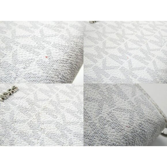 Michael Kors Jet Set Travel Continental Wallet Monogramed MK Logo - Picture 10 of 12